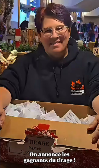 Tirage du Marché de Noël du Domaine de l’Ange-Gardien